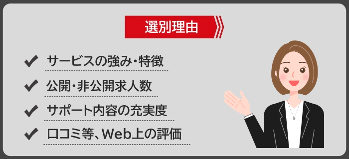 CFO向け転職エージェント・サイトの選別理由